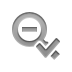 zoom,out,checkmark icon
