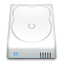 disk, drive, hard icon