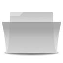 folder, grey icon