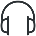 business, earphone, headphone, headphones, headset svg vector icon