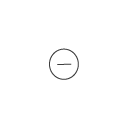 minus,subtract icon