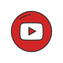 logo, social media, youtube svg vector icon