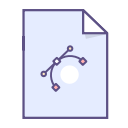 doc, eps, file type, format svg vector icon