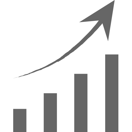 Trends svg vector icon