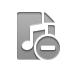 playlist,delete icon