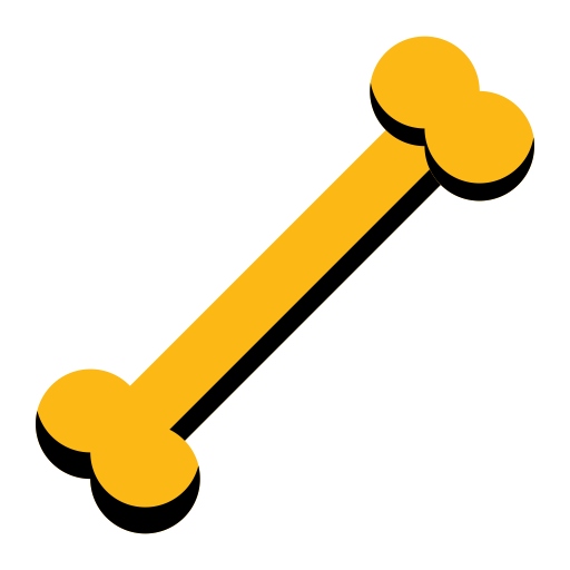 Bone svg vector icon