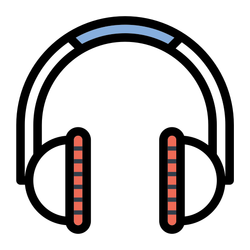 Headset svg vector icon