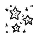 astronomy, scifi, space, stars svg vector icon