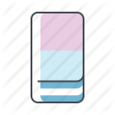 erase, eraser, ink, pencil, rubber, stationary, tool icon