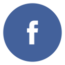 facebook, social svg vector icon