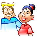 kuser,couple,man,user,woman,account,male,person,people,profile,human,member,female icon