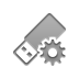pen,drive,gear icon