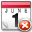 calendar, date, delete, event icon