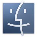 finder,graphite icon