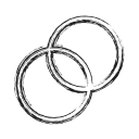 bond, linked, marriage, productivity, shape, social svg vector icon