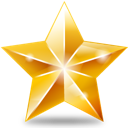 christmas, star icon