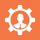 account, consultant, gear, profile, specialist, support, user svg vector icon