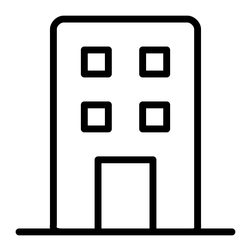 Building svg vector icon