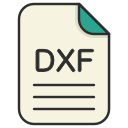 document, dxf, file, generic file, illustrator, vector format svg vector icon