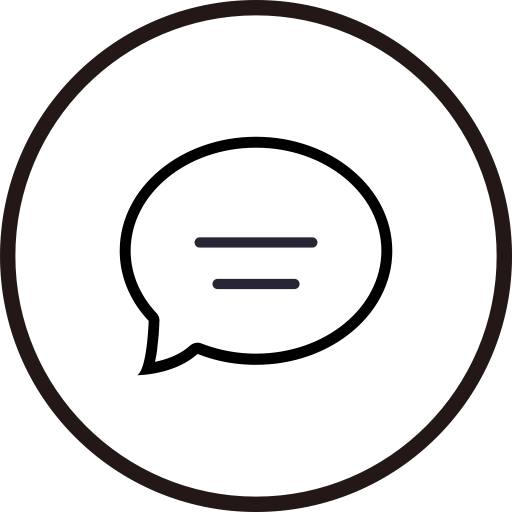 Pinglun svg vector icon