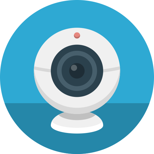 Webcam svg vector icon