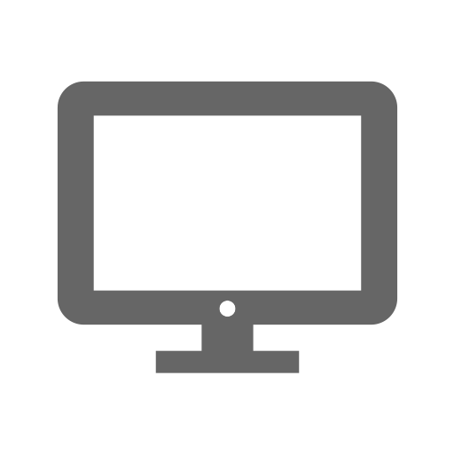 Monitor svg vector icon