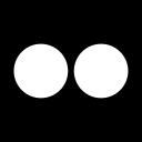 flickr svg vector icon