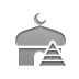 mosque,pyramid icon