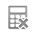 calculator,cross icon