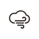 blow, hurrican, weather, wind, windy svg vector icon