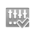 audio,console,checkmark icon