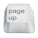 page, up icon