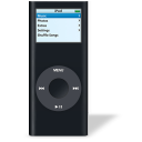 ipod,nano,noir icon