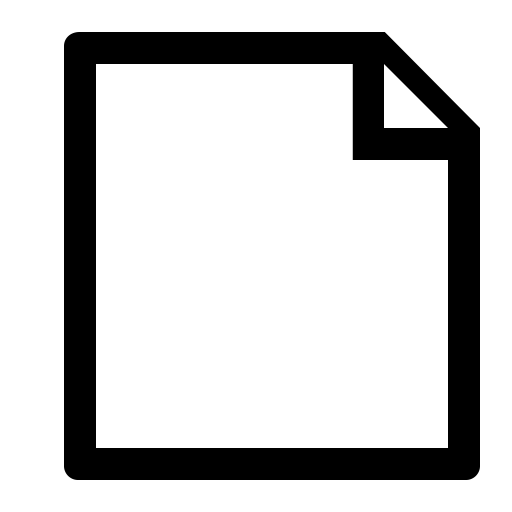 Document svg vector icon