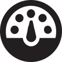gauge svg vector icon