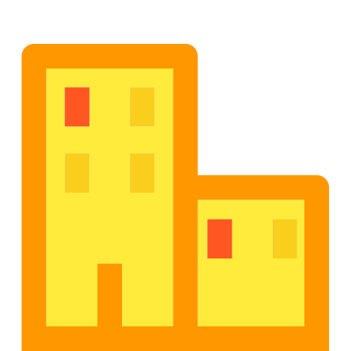 Hotel svg vector icon