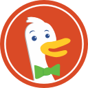 duckduckgo, marketing, media, social, website svg vector icon