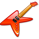 electric, guitar, instrument, metal, music, rock icon