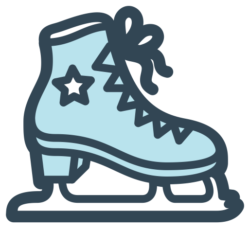 Skates svg vector icon