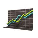 going,up,two,bars,ascend,rise,ascending,upload,increase,decrease icon