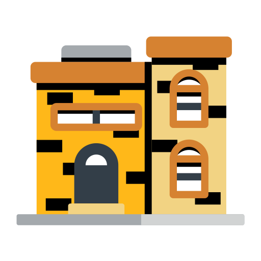 Building svg vector icon