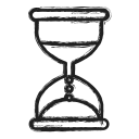 business, glass hour, timer svg vector icon
