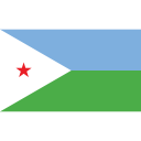 djibouti, ensign, flag, nation svg vector icon