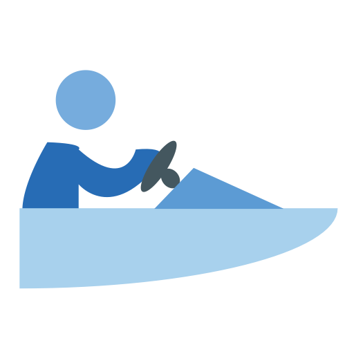 Yacht svg vector icon