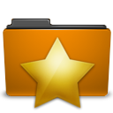 orange,folder,bookmark icon