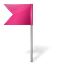 base, creative, flag, left, map, marker, pink icon