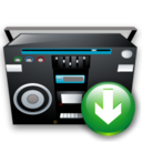 tape,recoder,down,descend,download,fall,decrease,descending icon