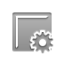 square,gear icon