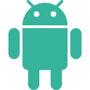 android, logo, mobile, robot svg vector icon