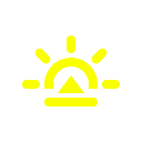 sunrise svg vector icon